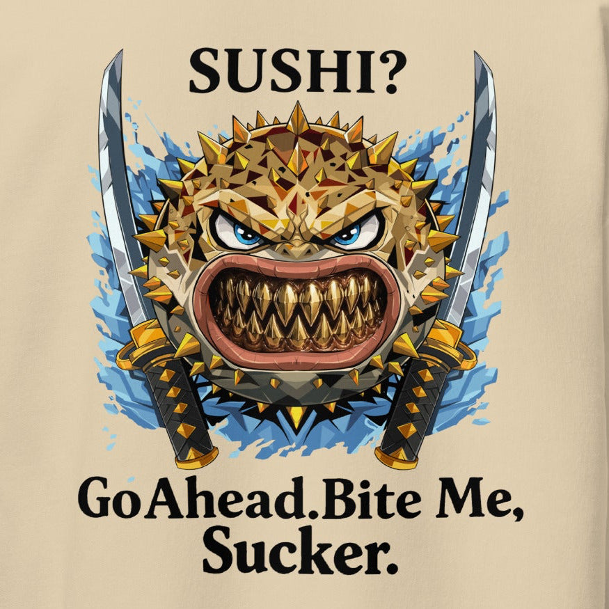 Hoodie. Human Sushi?