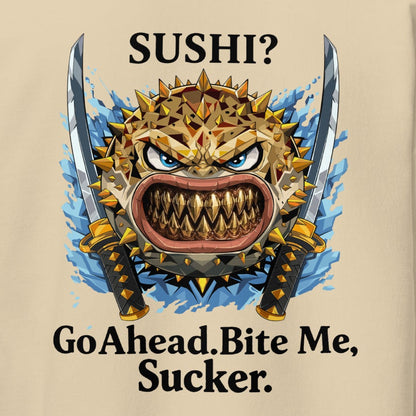 Hoodie. Human Sushi?